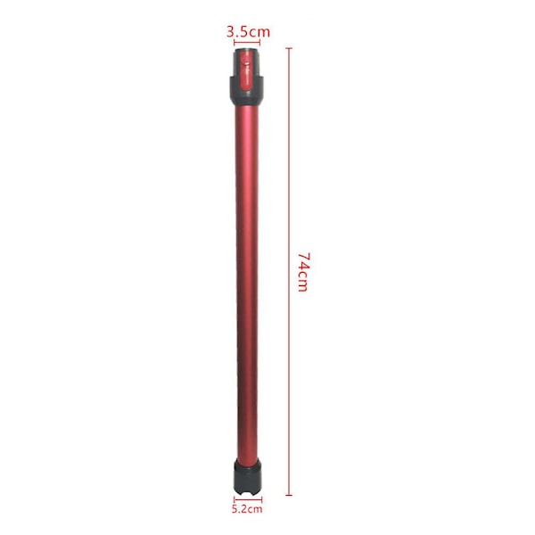 1 stk Teleskopisk Forlengelsesstang for V7 V8 V10 V11 Rett Rør Metall Forlengelsesstang Håndholdt Stang for Badekar
