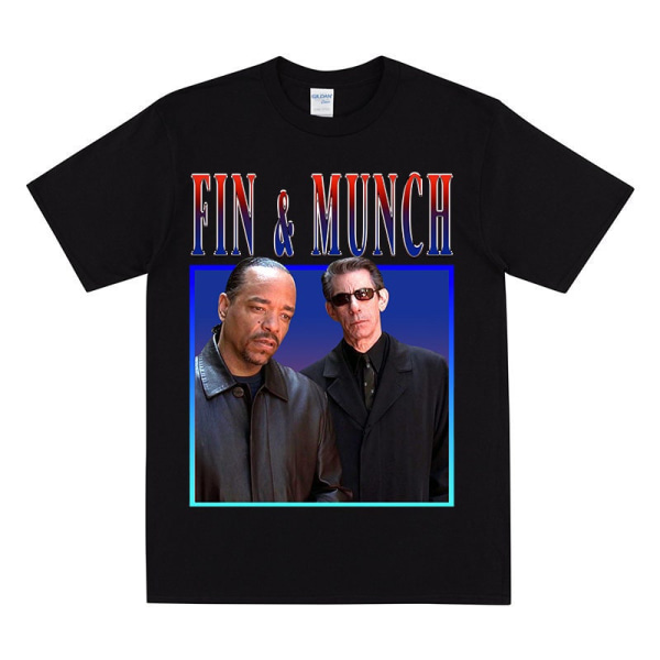 FIN & MUNCH Homage T-shirt Black XXXL