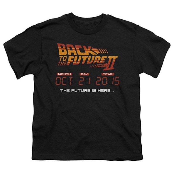 Tilbage Til Fremtiden Fremtiden Er Her T-shirt M