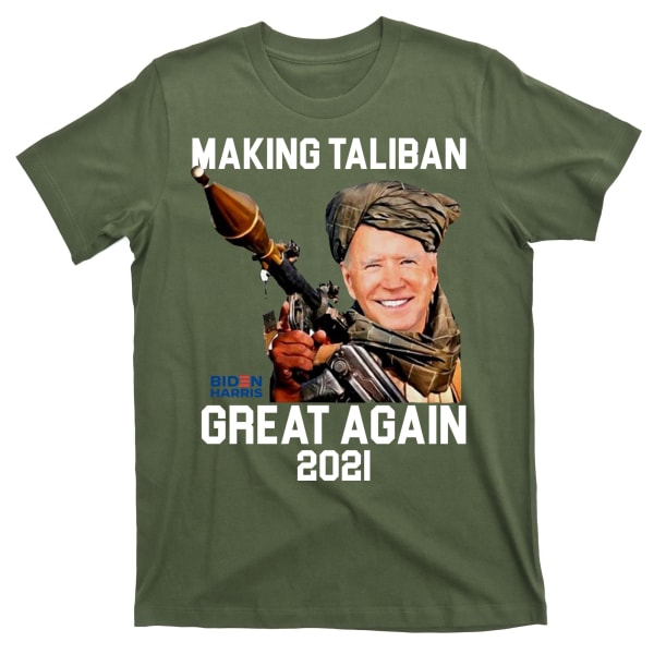 Joe Biden Gör Taliban Stora Igen T-shirt XXXL