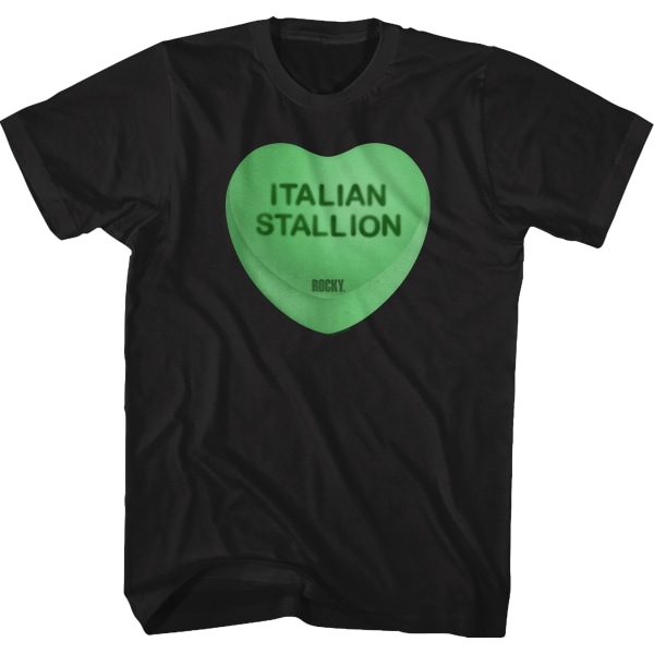 Italian Stallion Candy Heart Rocky T-Shirt XXL