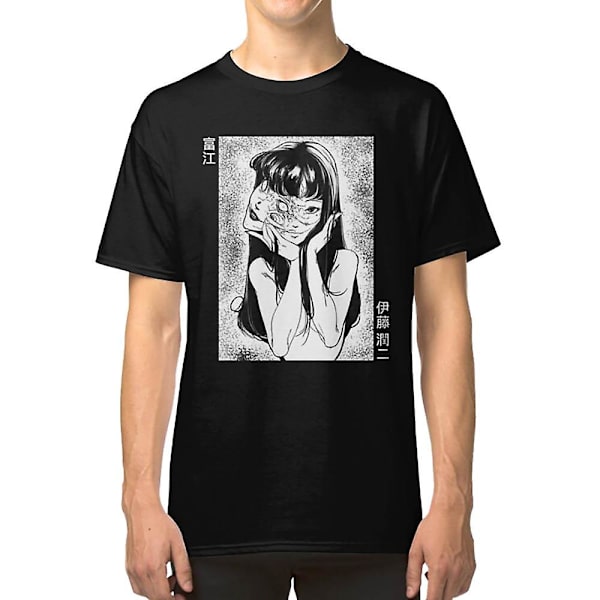 Tomie (Bytbar bakgrund!) Junji Ito T-shirt M
