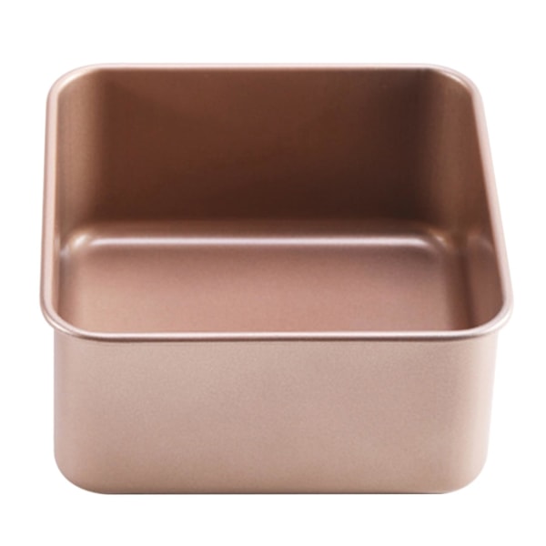 Guld firkantet kageform tykkere non-stick antik bageform firkantet dyb bageform grill br