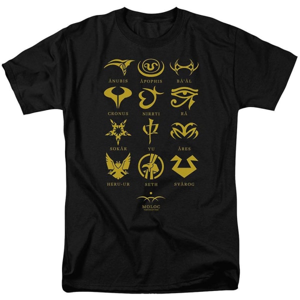 Stargate Goa'uld Characters Adult T-shirt L