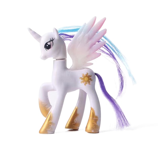 My Little Pony 14cm Borstbara Nightmare Moon Princess Luna Toys White