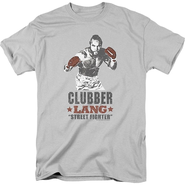 Clubber Lang Street Fighter Rocky T-skjorte S