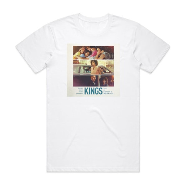 Warren Ellis Kings Album Cover T-skjorte Hvit XXXL