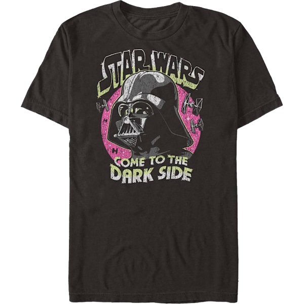 Vintage Darth Vader Tule Tummalle Puolelle Tähtien Sota T-paita XL