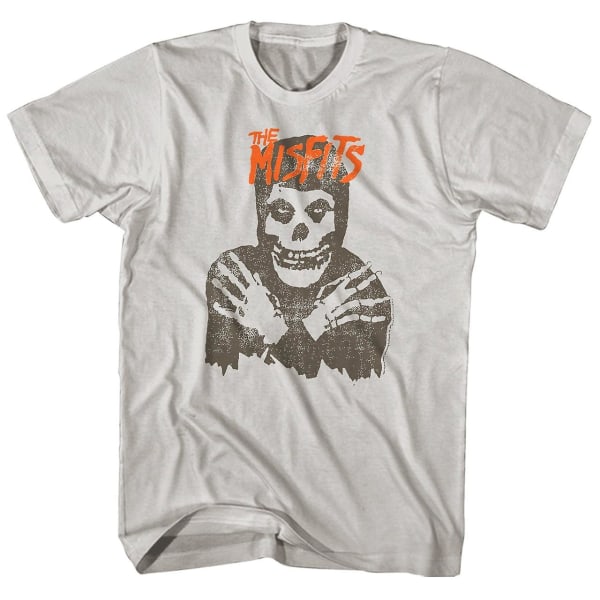 The Misfits T-Shirt Distressed Skull Logo Misfits T-Shirt XXL