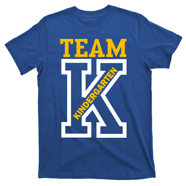 Tiimi Kindergarten -opettajan logo T-paita XXXL