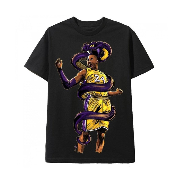 Musta T-paita Kobe Bryant Black Mamba S