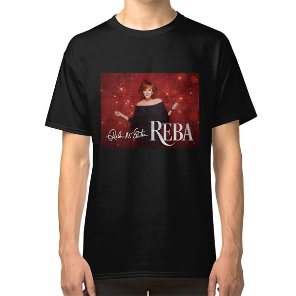 Reba McEntire Signatur T-skjorte S