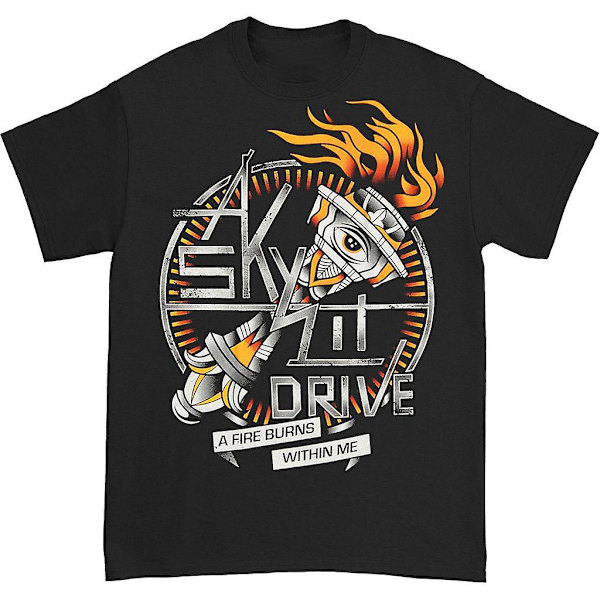 A Skylit Drive A Fire Burns Within Me T-skjorte M