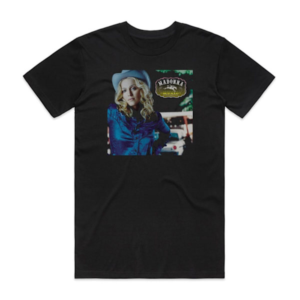 Madonna Music 2 Albumomslag T-shirt Svart S
