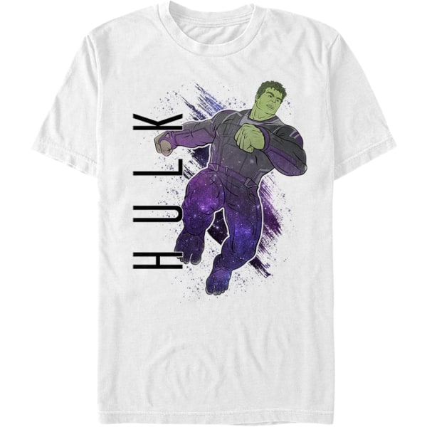 Fantastisk Hulk-målning Avengers Endgame T-shirt Ny XL