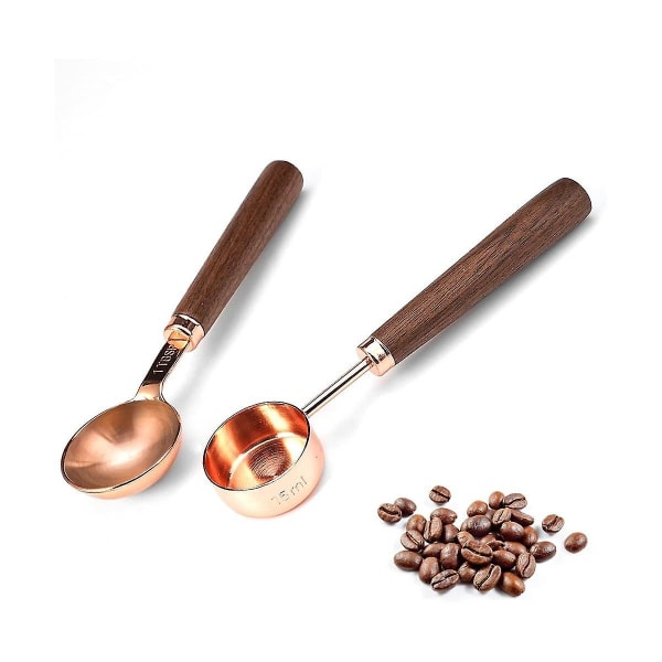 Kaffe Måttsked, 15ml Tesked, Rostfritt Stål Måttsked, Kaffe Måttsked, För