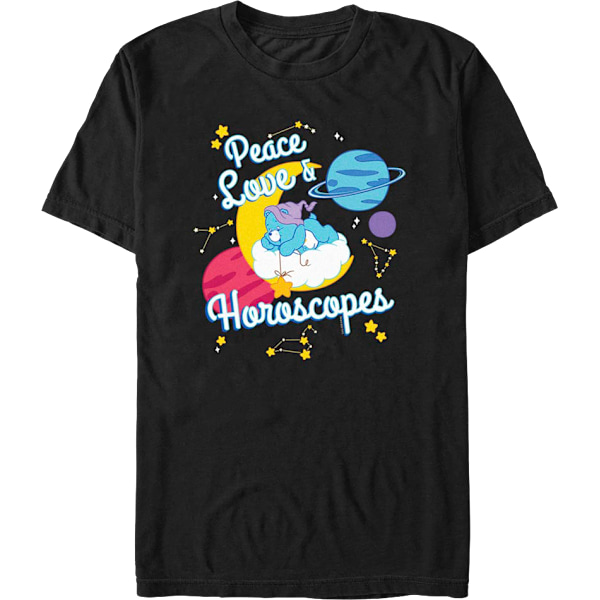 Peace Love & Horoscopes Care Bears T-shirt XXL