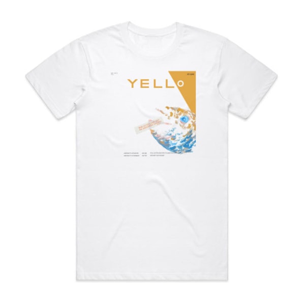 Yello You Gotta Say Yes To Another Excess Album Cover T-shirt Vit XXXL