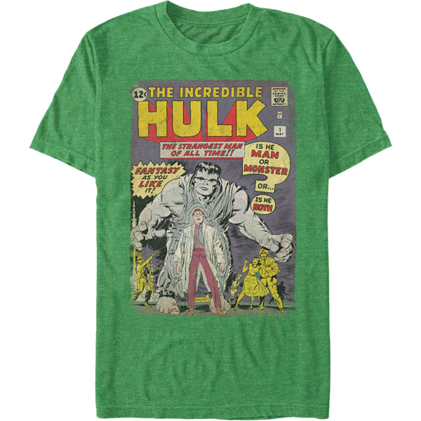 First Appearance Utrolig Hulk T-skjorte Ny M