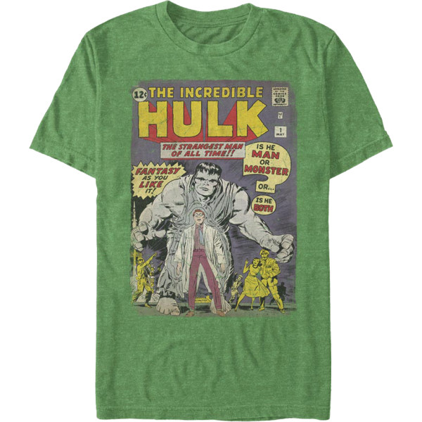 Första utseendet Incredible Hulk T-shirt Ny XL