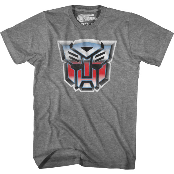 Old School Autobots Logo Transformers T-skjorte XL