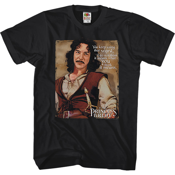 Prinsessen Bruden Bruger Det Ord T-shirt M