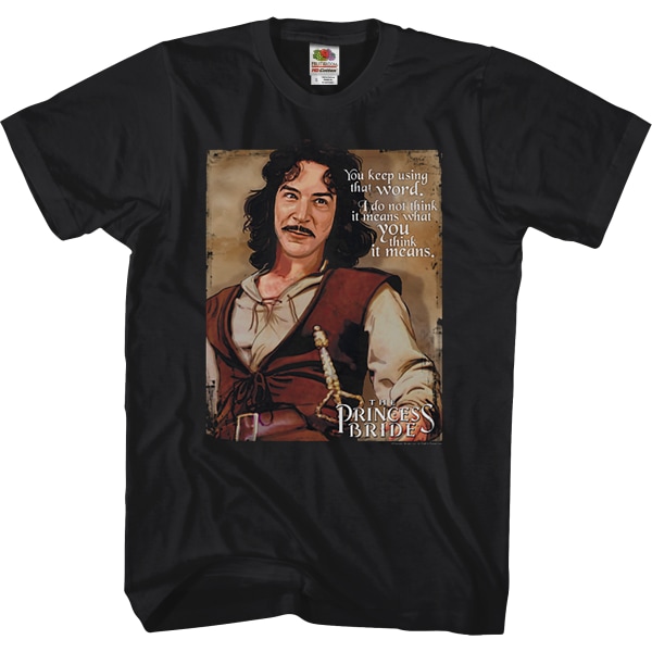 Prinsessen Bruden Bruger Det Ord T-shirt XXXL