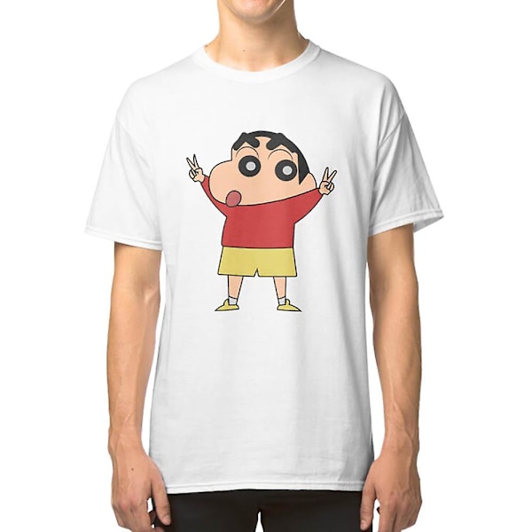 Shin chan til præsident T-shirt white