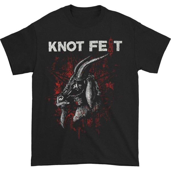 Slipknot Knotfest Maskattu Vuohi T-paita XXXL