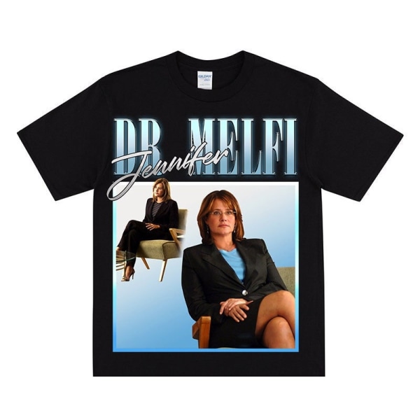 DOCTOR MELFI Hyllest T-skjorte Black L