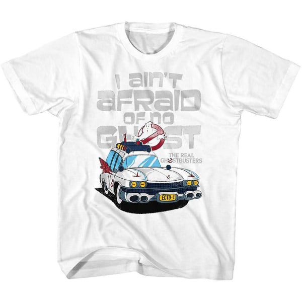 Ghostbusters Aint Afraid Youth T-shirt L