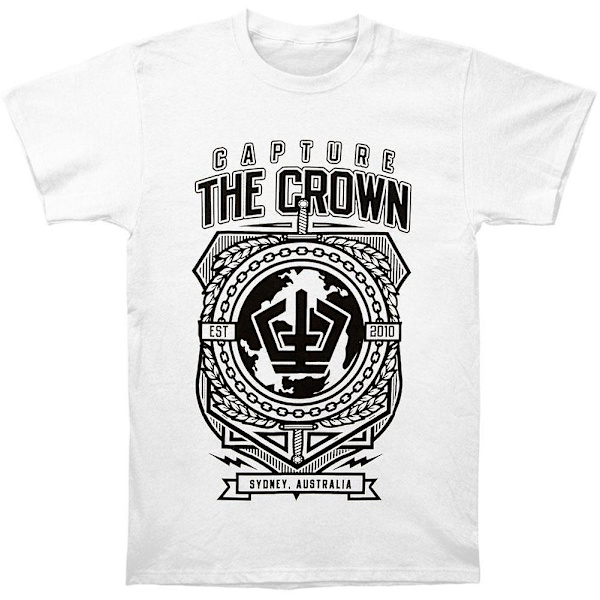 Capture The Crown Globe Crest T-shirt M