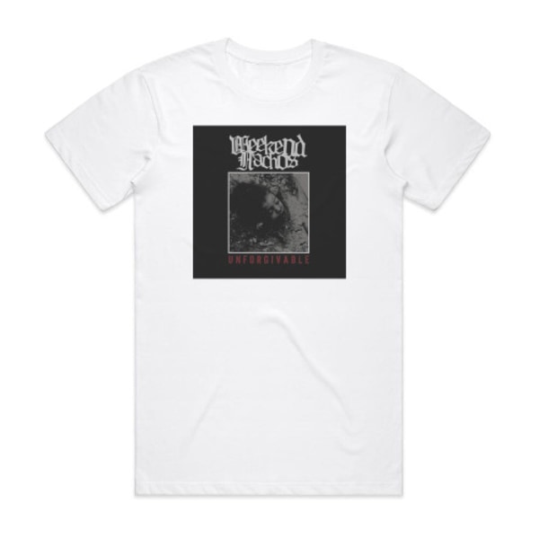 Weekend Nachos Unforgivable Album Cover T-Shirt Hvid M