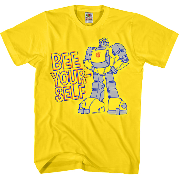 Bee Yourself Bumblebee Transformers T-paita XXL