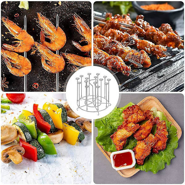 Kebab Stativ, Air Fryer Tilbehør Hjem Køkken Grill Ninja Foods 8-Quart Dehydrator Stativ