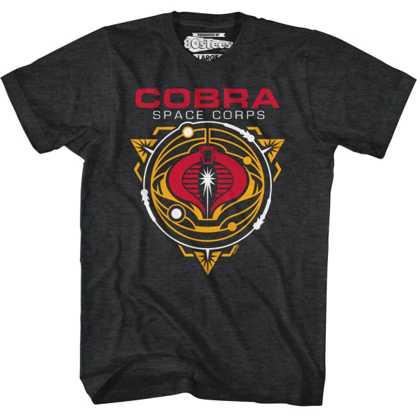 Cobra Space Corps -logoinen GI Joe -T-paita M