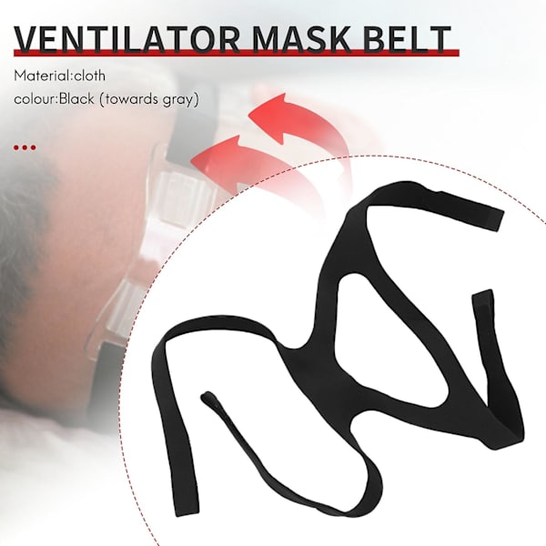 Universal Cpap-maskband, Cpap (Endast)