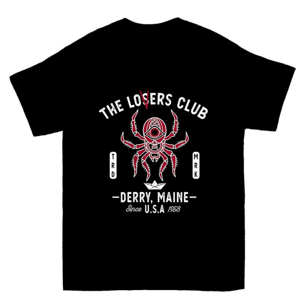 Losers Club Spider Tattoo Goth Skräck T-shirt XXL