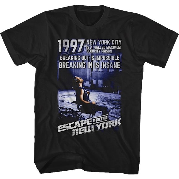 1997 Escape From New York T-skjorte XL