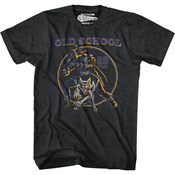 Old School Snake Eyes og Timber GI Joe T-shirt M