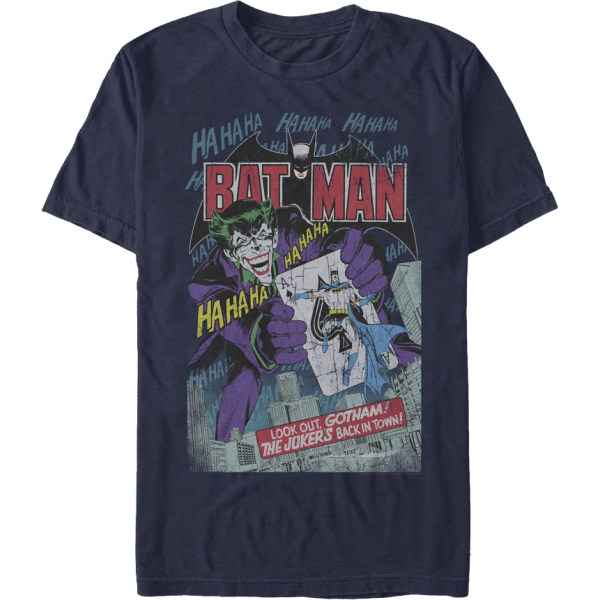 The Jokers Five-Way Revenge Batman T-skjorte Ny XXL