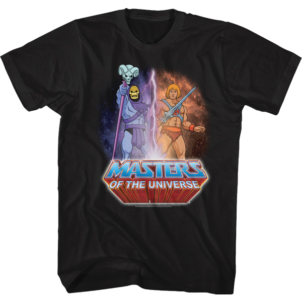 Skeletor vs He-Man Masters of the Universe T-Shirt XL