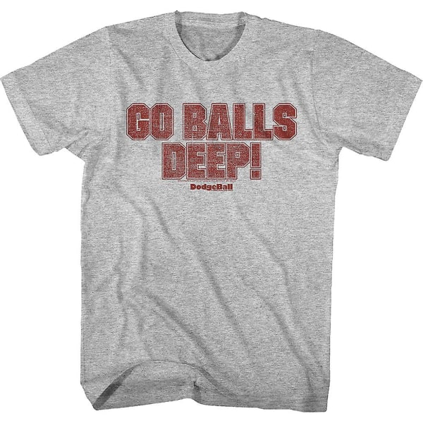 Go Balls Deep Dodgeball T-shirt L