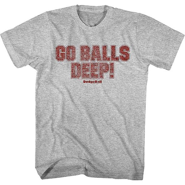 Go Balls Deep Dodgeball T-skjorte XL
