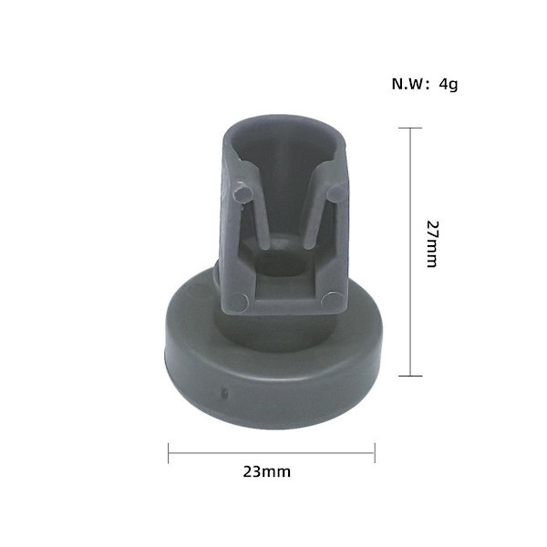 12 stk Oppvaskmaskin Kurv Hjul For Privat Oppvaskmaskin Rulle Nedre Kurv Hjul 23mm