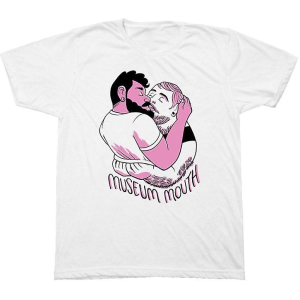 Museum Mouth Cubs Kissing T-shirt S