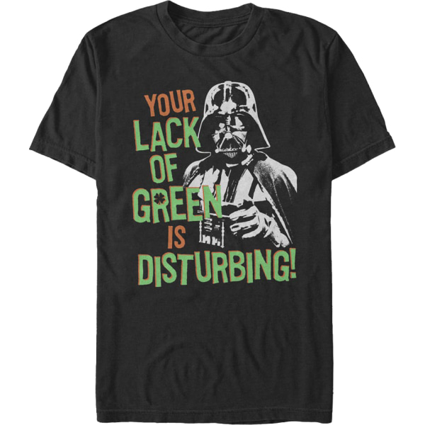 Your Lack Of Green Is Disturbing Star Wars T-Shirt XL