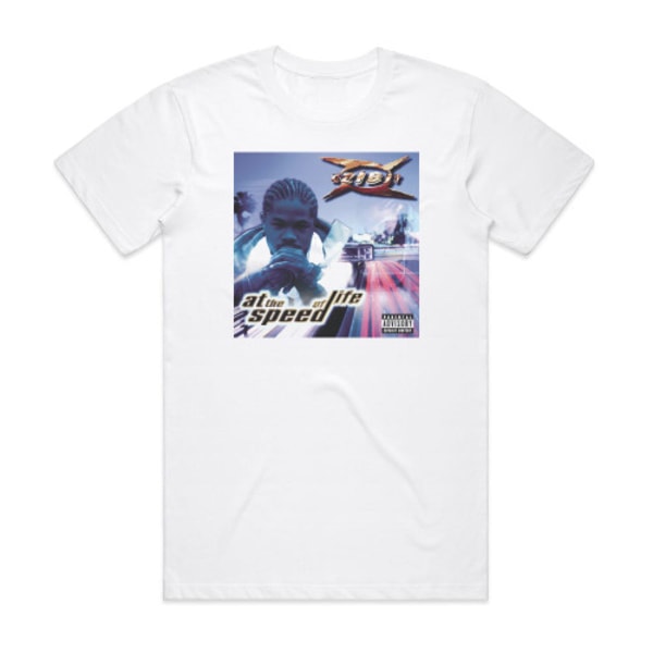 Xzibit At The Speed Of Life Album Cover T-Shirt Vit XXL