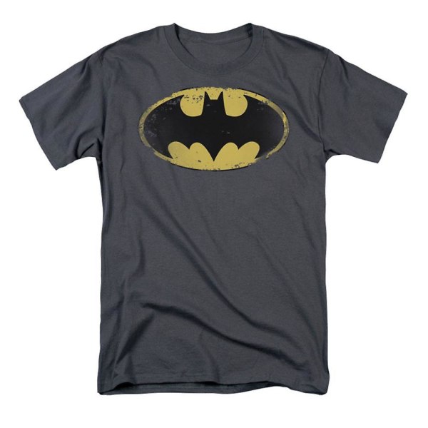 Batman Distressed Shield T-skjorte M