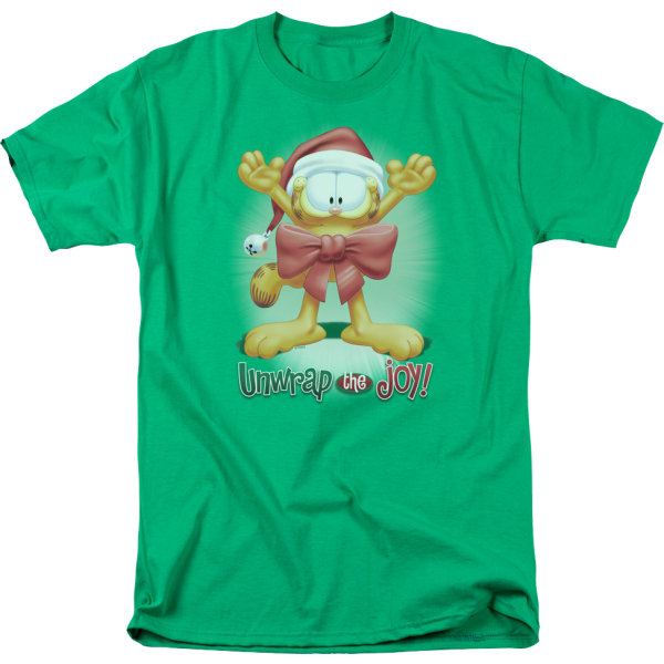 Unwrap The Joy Garfield T-skjorte M
